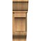 Ekena Millwork Westlake Traditional Rough Sawn Bracket w/ Offset Brace, Western Red Cedar, 8"W x 18"D x 22"H BKT0806X18X22WTL01RWR - alternate 3